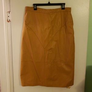 Leather Vintage Baby! 36W 44H 30L